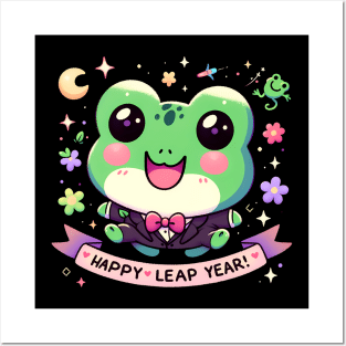 Happy Leap Year - Frog Posters and Art